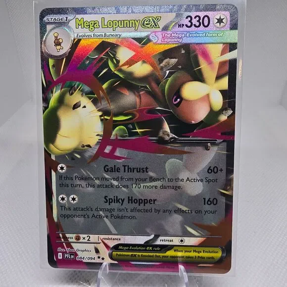 Mega Lopunny ex 84 Phantasmal Flames Pokemon