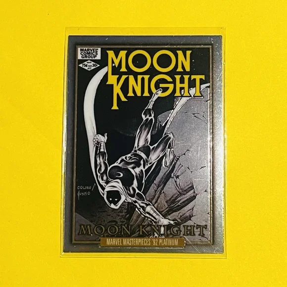 2024‎ UD Marvel Masterpieces '92 Platinum Moon Knight Fantastic Covers FC-5