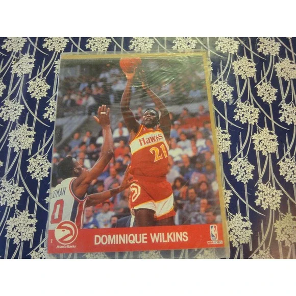 Dominique Wilkins Atlanta hawks  NBA‎ HOOPS basketball 8x10 glossy photo SEALED