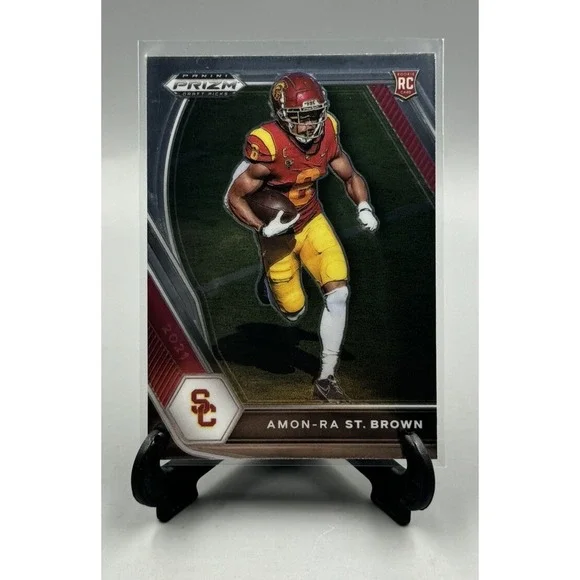 2021 Panini Prizm Draft Picks Base #133 Amon-Ra St. Brown (RC)‎