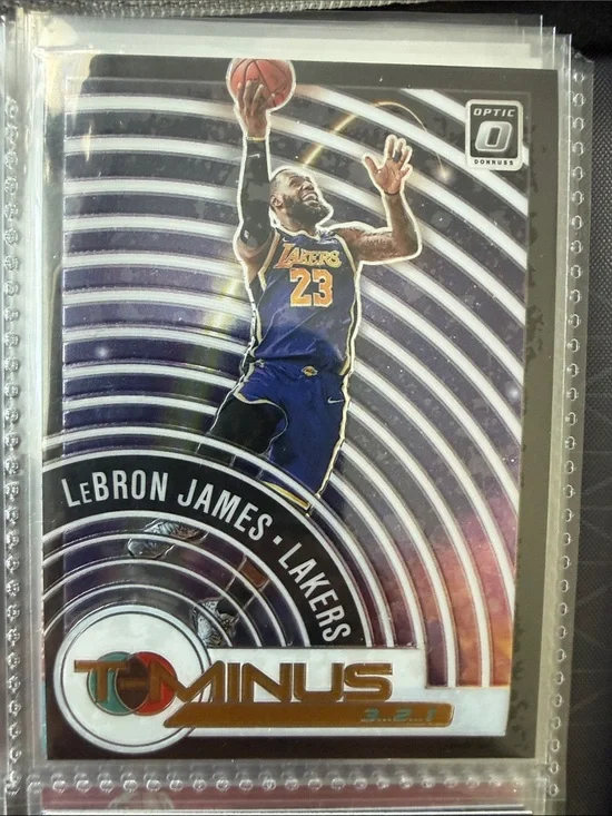 Lebron James t-minus optic case hit