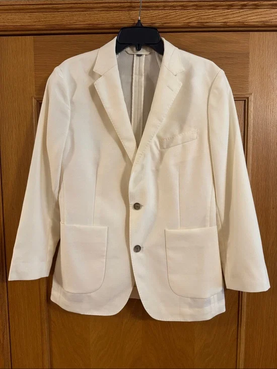 Bonobos VBC Jetsetter Unconstructed Italian Wool Blazer Slim Fit Men’s 38S