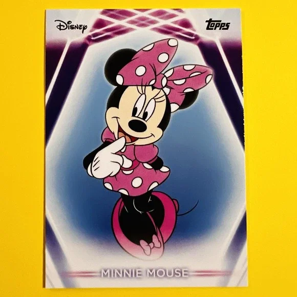 2026 Topps Disney Neon‎ Minnie Mouse #199 Base Card