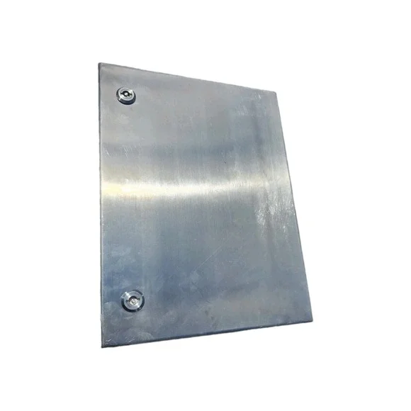 Electronics box. Stainless steel, size 16x12x8, used.