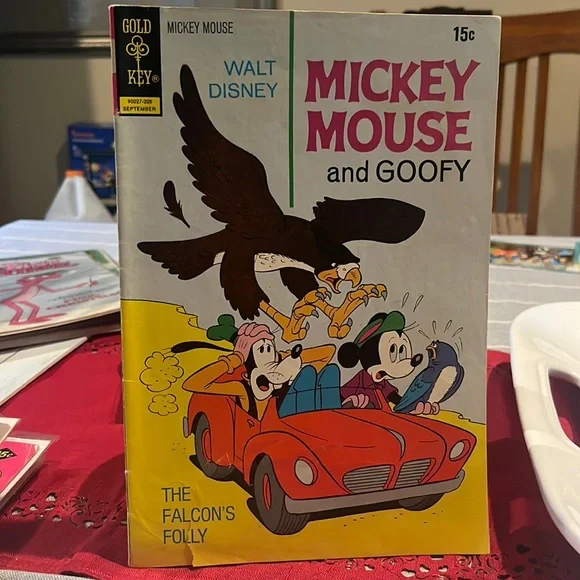 Walt Disney Mickey Mouse and Goofy NO. 138 September 1972 Vintage