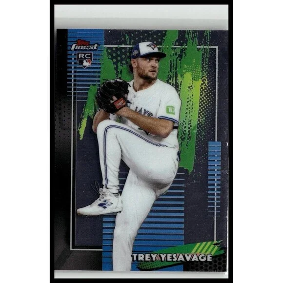 2026 Finest Trey Yesavage #96 Toronto Blue Jays Yellow Refractors Rookie #/275