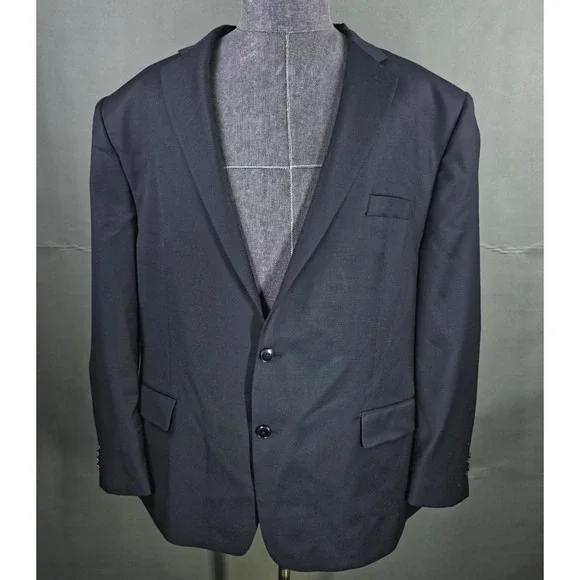 Michael Kors Sport Coat Mens‎ Black Wool Blend Business Casual Suit Jacket NEW