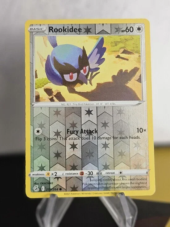 Rookidee 219/264 Pokémon TCG Reverse Holo Rare