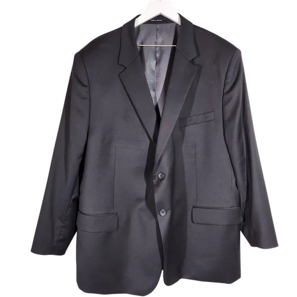 Kenneth Cole Navy Blue Men's Blazer. Sz 54 Regular