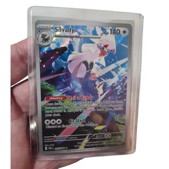 Silvally 095/084 Illustration Rare Pitch Black Pokemon New