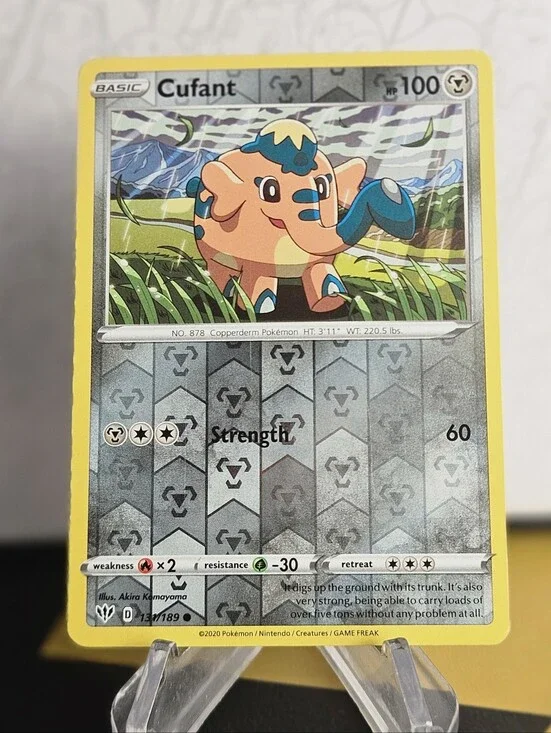 Cufant 131/189 Pokemon TCG Reverse Holo Rare