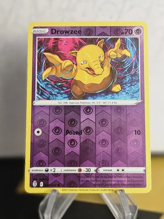 Drowzee 061/203 Pokemon TCG Reverse Holo Rare