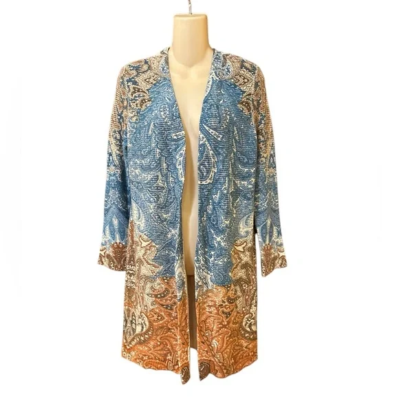 Chico’s cool-warm mixed‎ cardigan