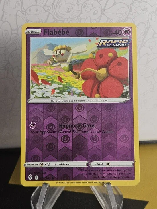 Flabébé 071/203 Pokemon TCG Reverse Holo Rare