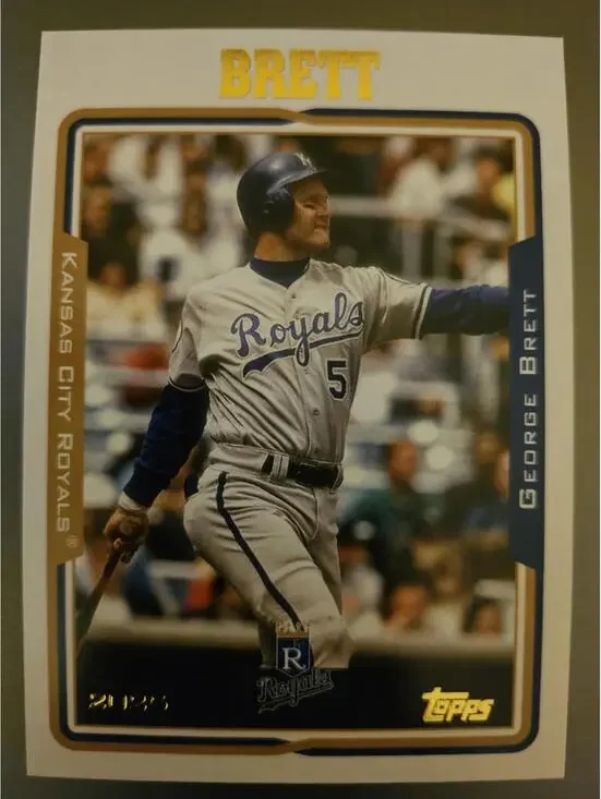 George Brett - HOF - 2025 Topps Archives #241 - Royals - RAW mint