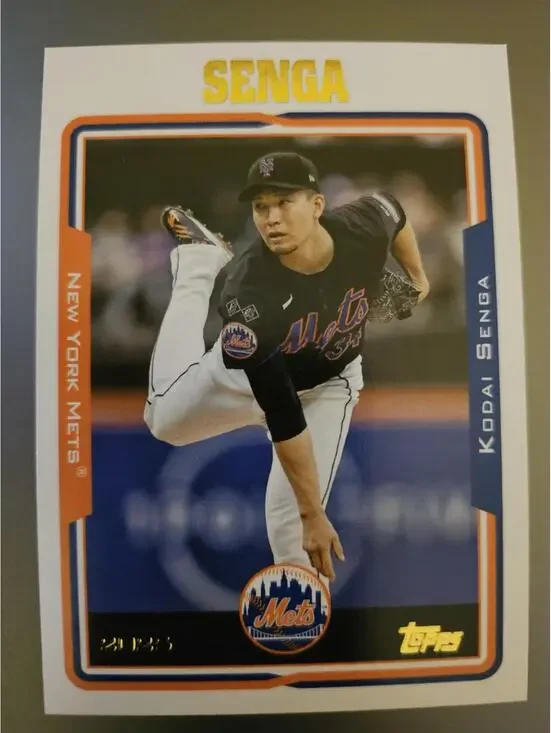 Kodai Senga - 2025 Topps Archives #239 - Mets - RAW mint