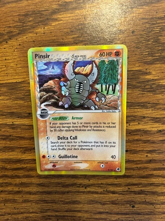 Pokemon 2006 Pinsir Holo Trading Card  9/101