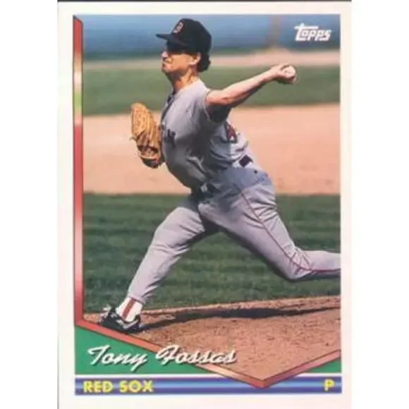 1994 Topps Tony Fossas # 378 Boston Red Sox