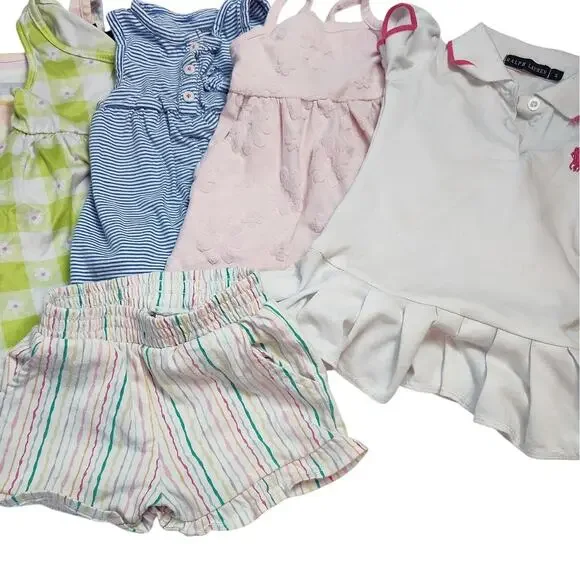 Ralph Lauren Baby $ Wonder Nation 12M Summer Bundle Dresses