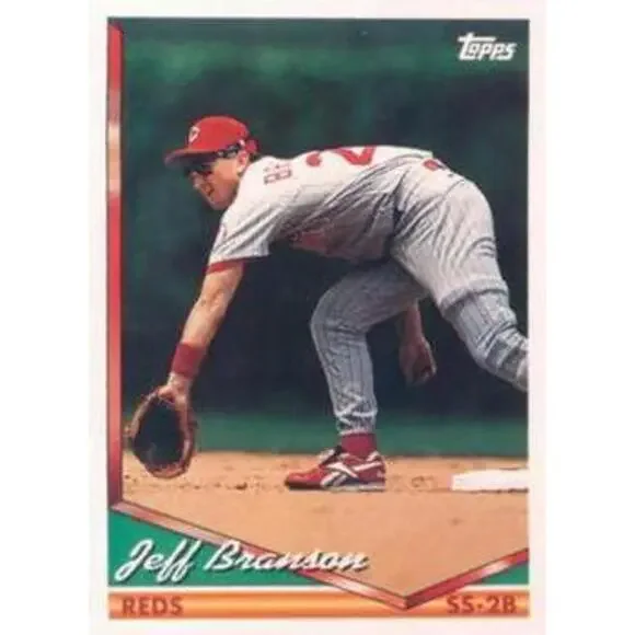 1994 Topps Jeff Branson # 368 Cincinnati Reds