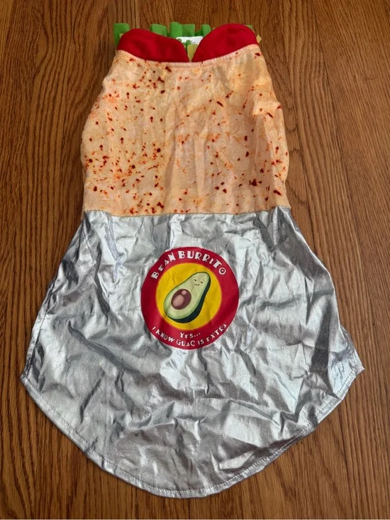 Rubies burrito Large dog costume