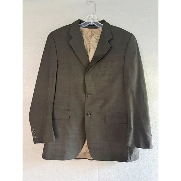 Ralph Ralph Lauren Suit Jacket Mens 40 Gray Wool Cashmere Dillard's Canada