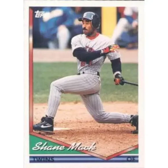1994 Topps Shane Mack # 337 Minnesota Twins