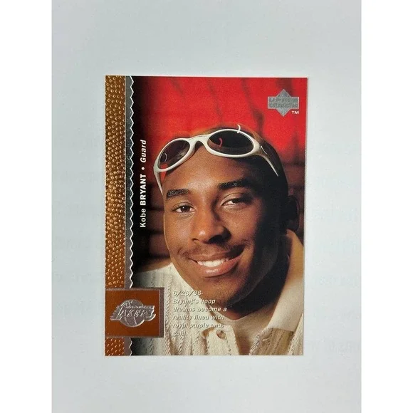 1996-97 Upper Deck Kobe Bryant #58 Rookie Card RC Los Angeles Lakers NBA