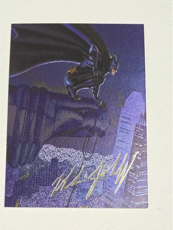1995 Skybox Batman Master Series Spectra-etch Fantasy Foil Chase Card #5
