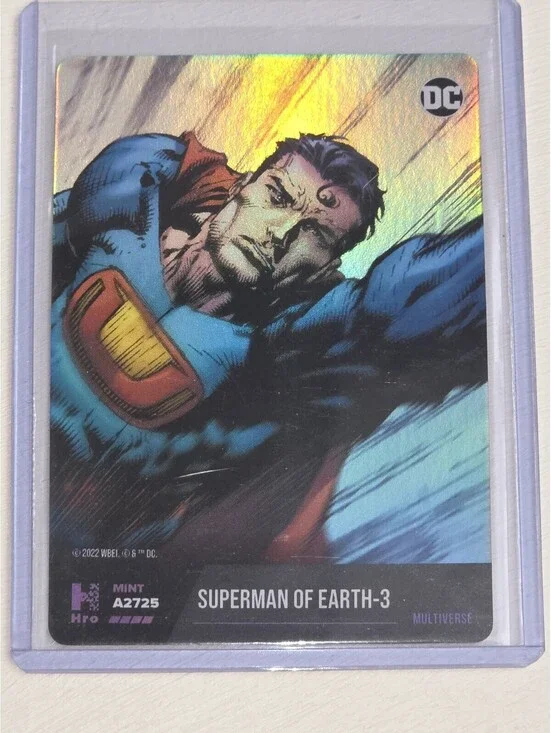 2022 HRO Trading Card : Superman of Earth-3 FOIL physical card only! A2715 Low#