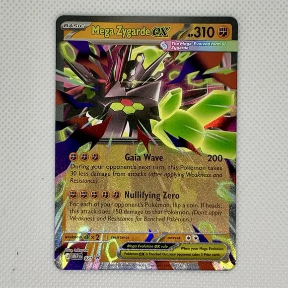Mega Zygarde ex MEP ME: Mega Evolution Promo #071 Promo Holo Mint Unplayed