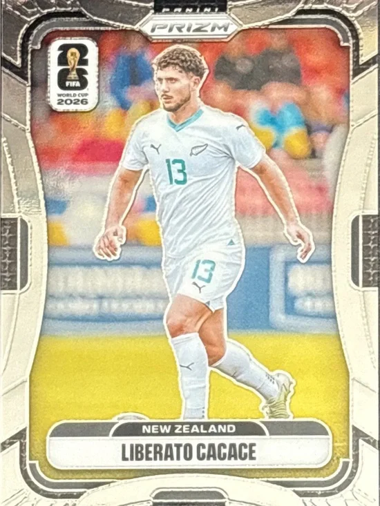 Panini Prizm New Zealand Liberato Cacace Soccer Card
