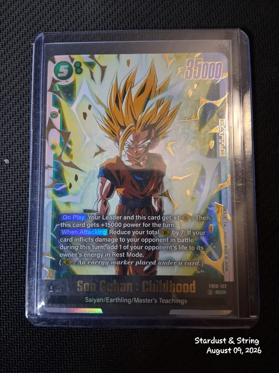 Results Of Training FS08-15 C Star Alternate Art Dragon Ball Super Fusion World