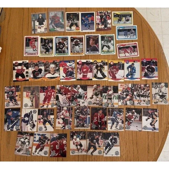 Vintage Hockey Cards Bulk Lot 58 Upper Deck Pro Set O-Pee-Chee Stars Roy Hull