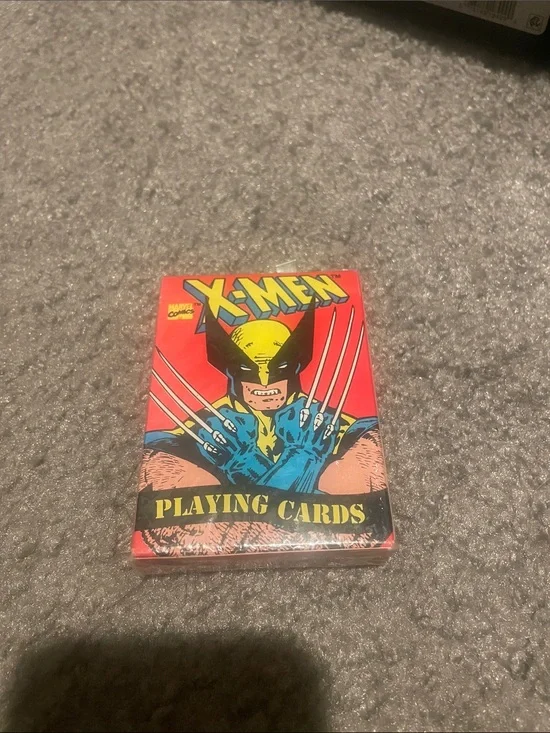 X-Men Kids Playing Cards - Red Comic Box