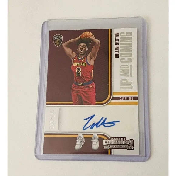 2018-19 Panini Contenders Collin Sexton Up And Coming Rookie RC Auto /199