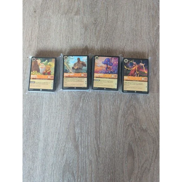 Disney Lorcana 200 bulk cards