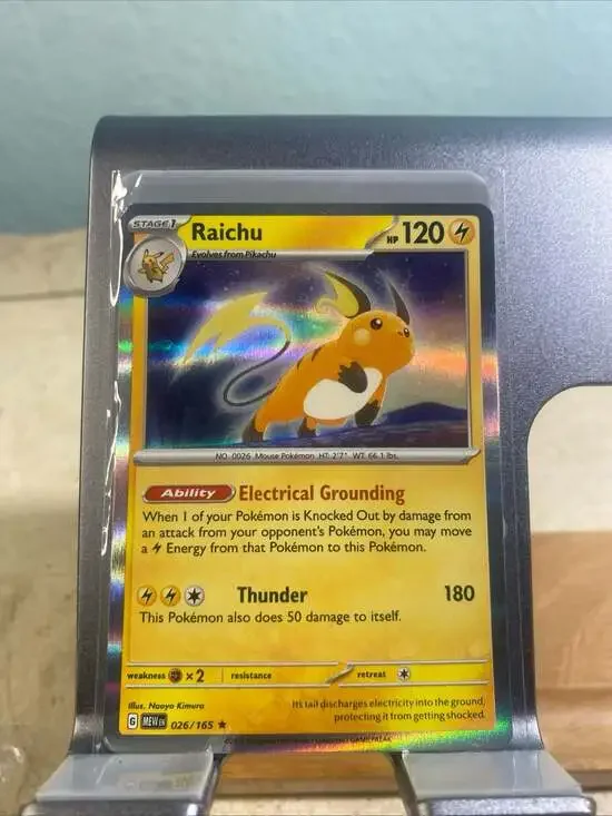2023 Pokémon Scarlet & Violet 151 Raichu 026/165 Holo Rare
