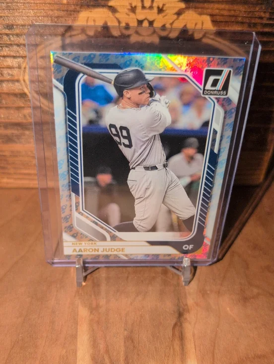 2026 Donruss Aaron Judge Rockets Parallel Yankees