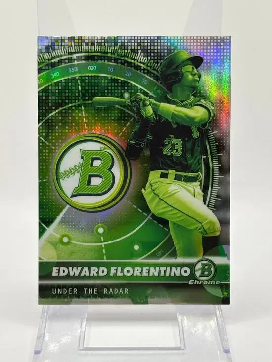2026 Bowman Edward Florentino Chrome Under The Radar Refractor Pirates