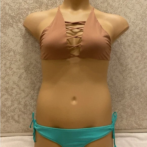 Dippin' Daisy's Milk Chocolate & Seafoam Bikini