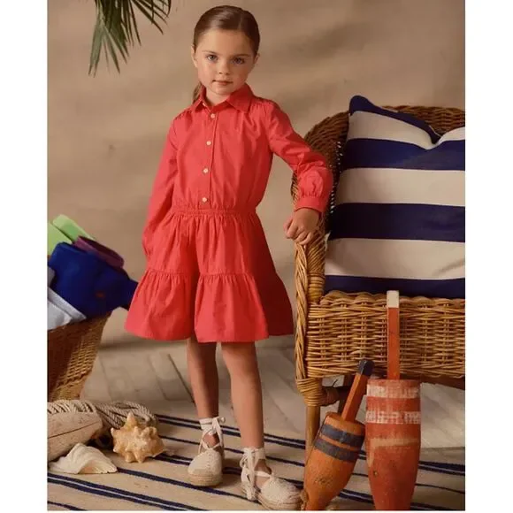 Polo‎ Ralph Lauren Girls Pink Dress Size 2