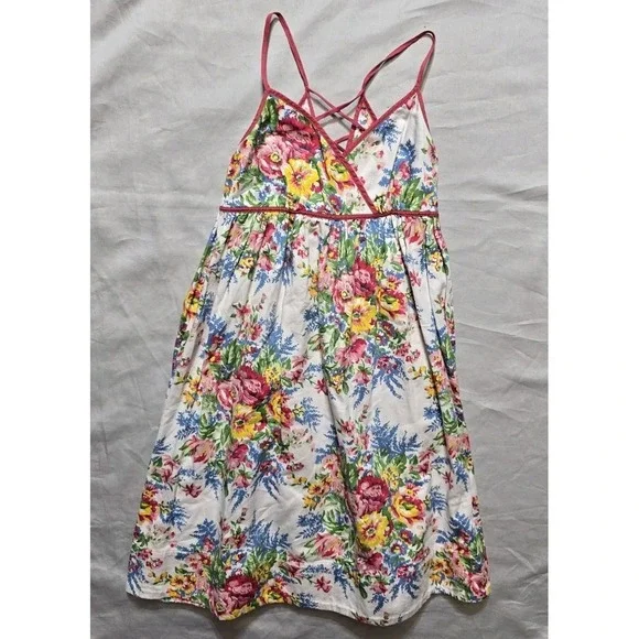 Ralph Lauren Girls Tank‎ Midi Dress  10 Floral