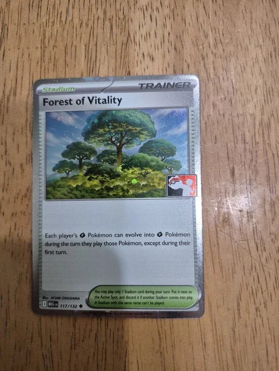 QTY 1 Pokemon Forest of Vitality Stadium Trainer Card