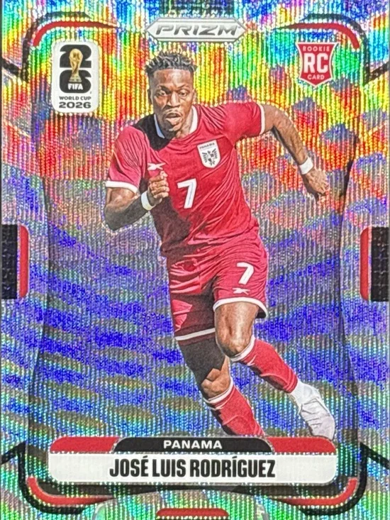 Panini Prizm FIFA World Cup 2026 Holo Silver Prizm Soccer Rookie Card