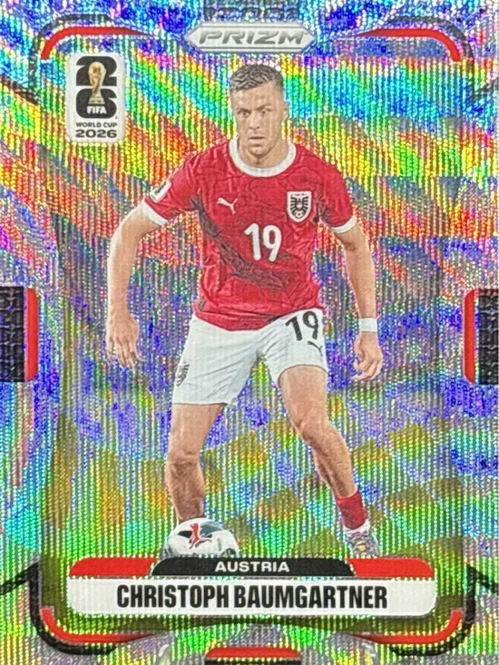 Panini Prizm Austria Christoph Baumgartner Silver Prizm Trading Card