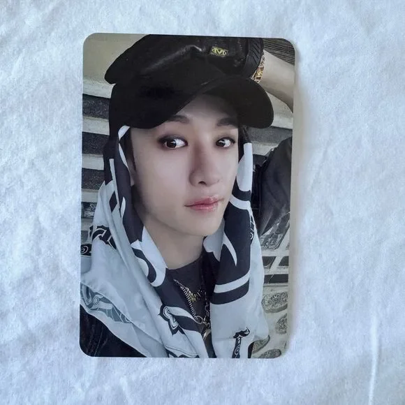 Bang Chan Hop photocard double sided skzhop version