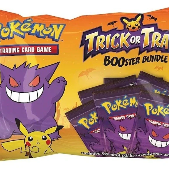 POKÉMON TRICK OR TRADE BOOSTER BUNDLE TRADING CARD GAME 2022 HALLOWEEN COLLECTAB
