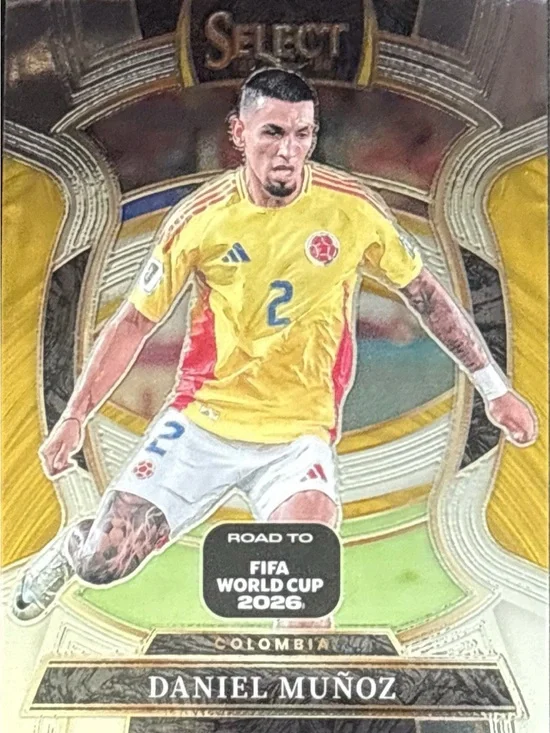 Panini Select Daniel Muñoz Soccer Card