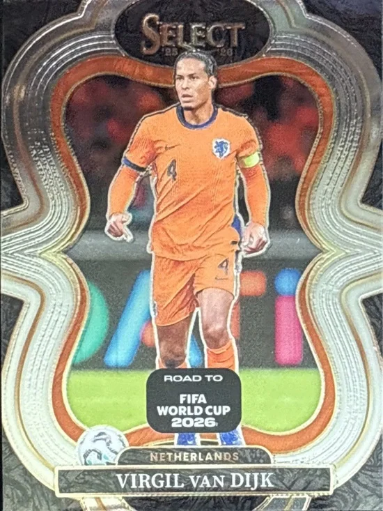 Panini Select Virgil van Dijk  Soccer Trading Card